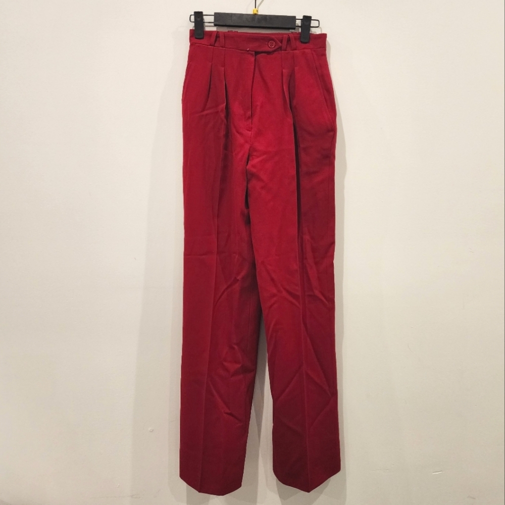 Vintage Red Trousers